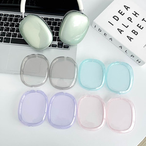 Funda protectora transparente suave antiarañazos para <span class=keywords><strong>AirPods</strong></span> <span class=keywords><strong>Max</strong></span> 1st TPU, funda blanda para <span class=keywords><strong>AirPods</strong></span> <span class=keywords><strong>Max</strong></span>, funda para auriculares - Product Image 2