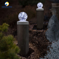 Pilier solaire antique Pilier de lumière extérieur Nuit Led Post Jardin Lumière Induction Pilier Lampe Étanche Colonne Lampe Frontale