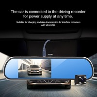 Kabel Data MiniUSB2.0 T-port untuk Perekam Mengemudi, Kabel Daya Hard Disk Mobile, Kabel Koneksi Data MP3