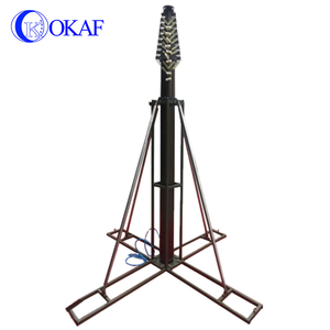 15m 18M 20m 49ft 59ft 66ft đài phát thanh truyền hình ăng-ten tháp truyền thông có thể thu vào nhôm ánh sáng cực Kính thiên văn mast - Product Image 3