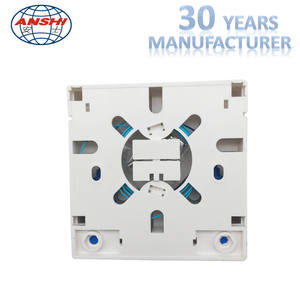 Huianshi — plaque <span class=keywords><strong>de</strong></span> finition en Fiber <span class=keywords><strong>RJ45</strong></span> et SC FTTH, 2 Ports, boîte <span class=keywords><strong>de</strong></span> connecteurs - Product Image 3