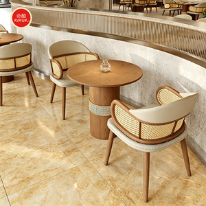 Meubles <span class=keywords><strong>de</strong></span> <span class=keywords><strong>restaurant</strong></span> commerciaux sur mesure, ensemble table et chaises <span class=keywords><strong>de</strong></span> café, chaises <span class=keywords><strong>de</strong></span> <span class=keywords><strong>restaurant</strong></span> en bois massif et rotin - Product Image 5