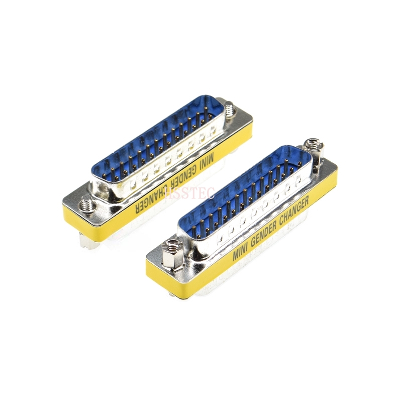 MEIRIYFA DB37 37 Pin Gender Changer D-SUB 37Pin Female To Femake Coupler Serial Cable Gender Changer VGA Adapter Connector-2PCS (Female