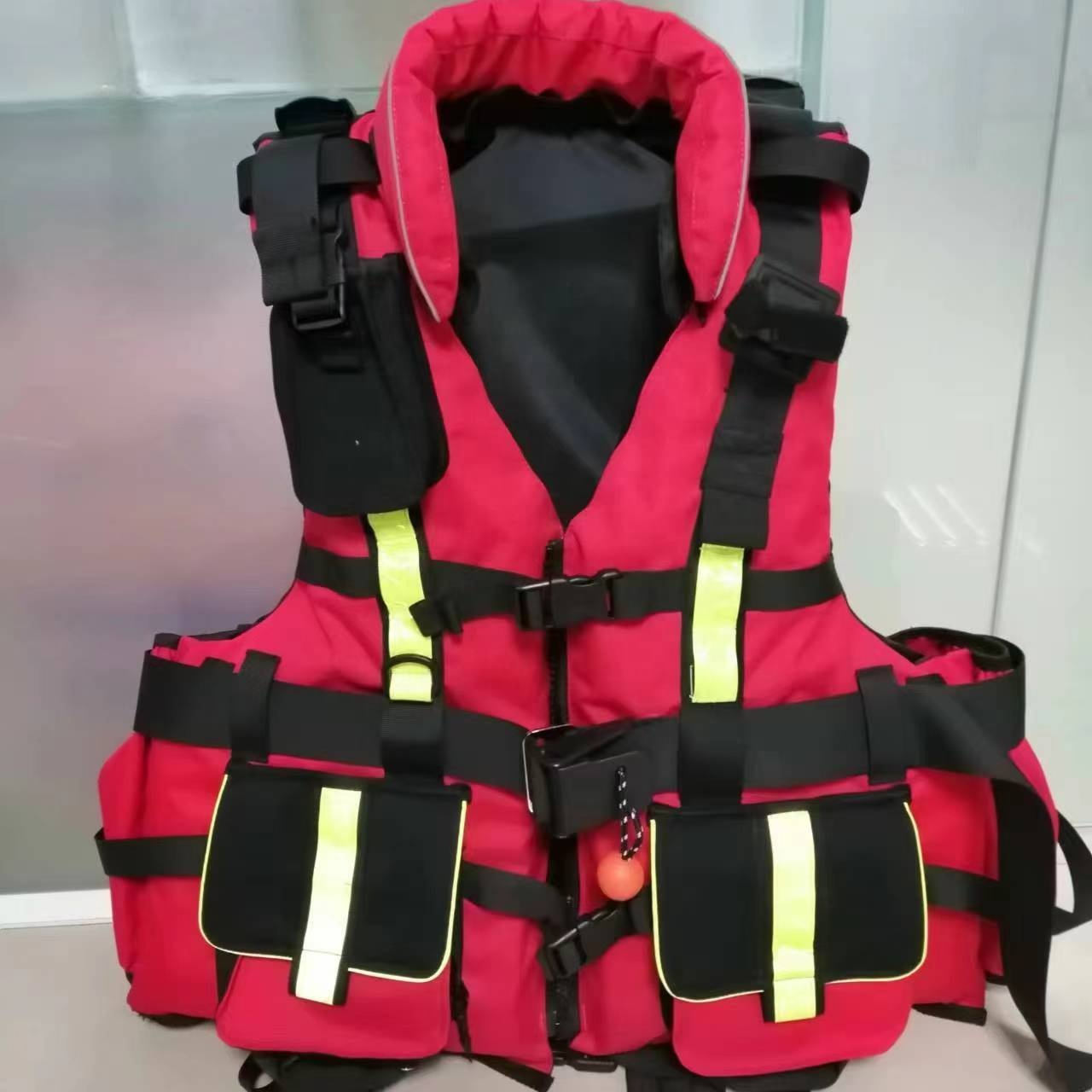 Страховочный жилет из пенополиуретана, поливинилхлорида, 100N, сертификат CE