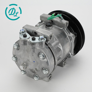 คอมเพรสเซอร์แอร์ EexcavaStart รุ่น YX91V00001F1 สำหรับรถขุด SK200-8 อะไหล่ทดแทนที่เชื่อถือได้ ประสิทธิภาพสูง สำหรับเครื่องยนต์ J05E รับประกัน 1 ปี - Product Image 1
