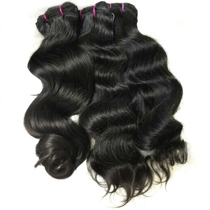 Toupet en cheveux indiens bruts non traités, qualité Remy, cuticules alignées, avec dentelle frontale, ondulations naturelles, ondulations profondes, ondulations lâches, direct usine - Product Image 1