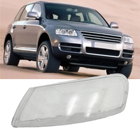 Couvercle de phare avant Surface en verre avec coque en plastique État neuf pour VW Volkswagen Touareg 2003-2006