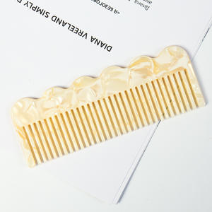 Vendita calda di grandi dimensioni colorato stampa leopardo pettini per capelli in acetato nuovo stile accessori per donne o ragazze - Product Image 6