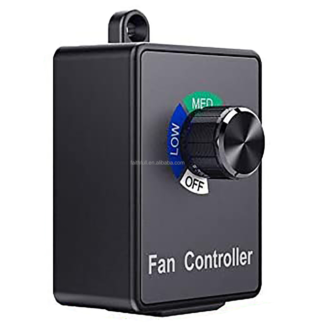 Hydroponic Greenhouse Variable Exhaust Centrifugal Light Inline Dimmer Switch Fan Speed Control Controller
