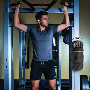 En gros, Pochette de sport magnétique pour bouteille d'eau avec bandoulière, Sac de gym, Sac à bandoulière, Étui de transport - Product Image 2