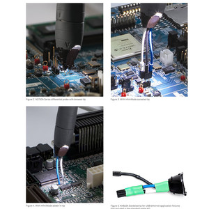 Sonde différentielle active Keysight InfiniiMode N2750A 1,5 GHz à large bande passante pour oscilloscope - Product Image 2