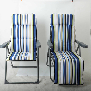 <span class=keywords><strong>Tumbona</strong></span> <span class=keywords><strong>Plegable</strong></span> de Acero Acolchada para Playa, OEM, Reclinable, Respaldo Alto, Cómoda, para Jardín, <span class=keywords><strong>con</strong></span> Colchón y Reposabrazos - Product Image 3
