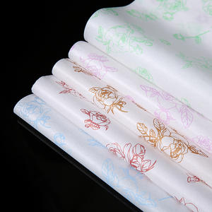 Custom Gold Brand Logo Printing 17gsm Wax-Coated <b>Tissue</b> <b>Paper</b> Gift <b>Wrapping</b> & Packing Supplier <b>for</b> Custom Orders - Product Image 6