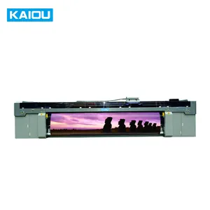 Impresora de rollo a rollo UV para materiales publicitarios, gran formato, 5m, precio de fábrica