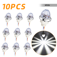 Mini feu de position latéral LED double couleur pour voiture, camion, remorque, UTV – Éclairage décoratif étanche
