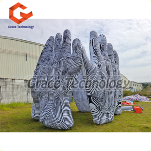 Modèles de mains gonflables géantes pour événements artistiques, figurines de mains gonflables d'extérieur pour la décoration de scènes - Product Image 2