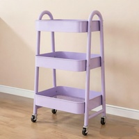 Étagère de rangement mobile sur roulettes, organisateur de collations et de jouets, table d'appoint pour canapé, pour salon