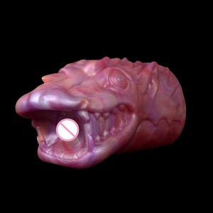 Male Masturbator Pocket Masturbation Cup Animal Dragon Head Shape Realistic Silicone Artificial Vagina Sex <b>Toys</b> <b>for</b> <b>Men</b> Gift - Product Image 2