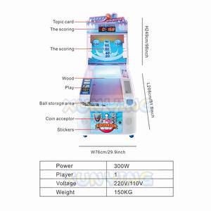 Machine de jeu vidéo de bowling d'intérieur en gros, à monnayeur, jeu d'arcade sportif, vente chaude - Product Image 6