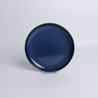 Vente chaude 16 pièces couleur réactive glaçure vaisselle assiette bol MugCeramic vaisselle porcelaine vaisselle ensemble