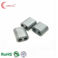 High Permeability MnZn Ferrite Magnetic Core Custom Size OEM ODM ROHS Compliant for Power Supply Inductor EMI Noise Suppression