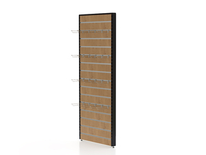 European Style <strong>Slim</strong> Gondola Supermarket <strong>Shelves</strong> Perforated Metal Shelving <strong>Unit</strong> for Euro Market Standards - Product Image 1