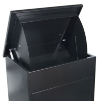 Boîte à colis extérieure avec casier sécurisé pour courrier et lettres intelligentes