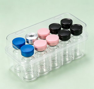 Factory-Direct Wholesale Clear Glass Sample Vials (3ml-20ml 2in1 Type); Custom Printing & Various Colors Available Eco-Friendly - Product Image 2