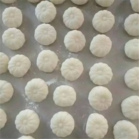 Grande usine multifonctionnel automatique kubba/biscuits fourrés/mochi/mochi ligne de production de crème glacée