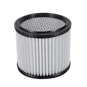 Pabrik Menyesuaikan Bagian Pembersih Udara Penggantian Hepa Filter Cartridge PET Dicuci Reusable Putaran Hepa Filter untuk Pembersih Udara