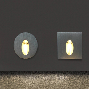 Neo cầu thang bước ánh sáng nhúng tường ánh sáng cơ thể cảm ứng đèn trang trí nhà hành lang góc đèn - Product Image 2