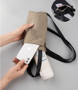 Sac à bandoulière pour bouteille d'eau de sport en plein air avec poignée - Idéal pour la course à pied, doté d'un porte-bouteille isotherme - Product Image 2