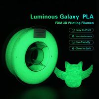 Filamento de impresora 3D Premium Lyjenny PLA Luminous Galaxy Colors Sparkling 175mm 1kg Certificación de grado alimenticio 2025 más popular