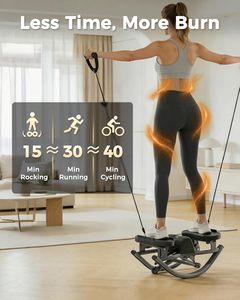 Oferta Especial: Stepper de Acero KDST Mejorado para el Hogar, Stepper Oscilante Lateral de Bajo Impacto, Amigable con las Rodillas, con Bandas de Resistencia y Pantalla LCD - Product Image 3