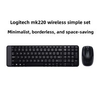 Ensemble clavier et souris sans fil MK220, touches multifonctions, 1000 dpi, ordinateur portable, ordinateur de bureau, maison, bureau