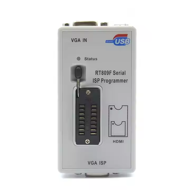 EMMC RT809F Serial ISP Programmer VGA LCD with RT-SOP8-A Simple Adapter Universal Programmable Calculator