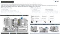 Fermenteur de bière 500L Nova à 2 cuves, équipement de brassage en acier inoxydable 304 avec système de contrôle PID, Turquie