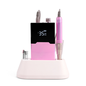 Trái Tim Hình Dạng Màn Hình Thiết Kế Thanh Lịch Pro Chữa Bệnh Uv-LED Nail Đèn Cho Làm Móng Tay Móng Chân Móng Tay Khoan Máy 35000Rpm Chuyên Nghiệp - Product Image 2