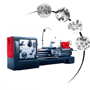 Torno Horizontal Manual Industrial Nuevo, de Servicio Medio, con Husillo ISO40 y 4 Portaherramientas - Product Image 2