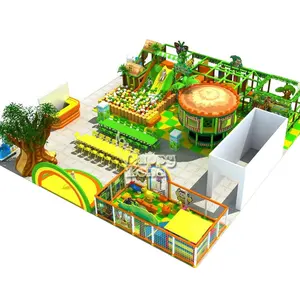 Mondo dei sogni Giungla tema indoor soft play set nel centro commerciale attrezzature parco giochi al coperto per i bambini