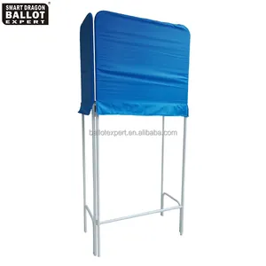 Ramah Lingkungan Logam Polling Station Lipat Pemilu Voting Booth