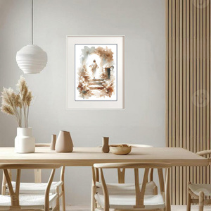 Arte Cristiano <span class=keywords><strong>de</strong></span> Pared, Impresión en Lienzo <span class=keywords><strong>de</strong></span> <span class=keywords><strong>Dios</strong></span> Jesús, Pintura para Sala <span class=keywords><strong>de</strong></span> Estar, Dormitorio, Sala <span class=keywords><strong>de</strong></span> Oración - Product Image 2