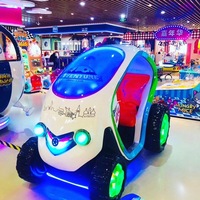 M SKY KA-270 Voiture VR 2 places pour enfants et famille, 24 pouces, en fibre de verre, pour divertissement intérieur, jeux d'arcade vidéo à monnayeur