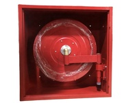 Promotion : Dérouleur de tuyau d'incendie avec armoire de protection, 1 pouce (DN25mm), 30 mètres, ensemble complet, équipement de lutte contre l'incendie, direct usine
