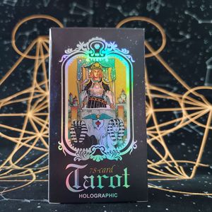Fabrika sıcak satış özel baskı oyun kartları holografik eğlence eğlence A.E <span class=keywords><strong>Tarot</strong></span> mısır kartları bekleyin - Product Image 2