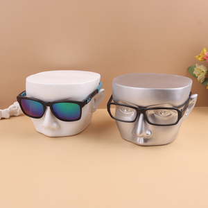 Elegante Espositore per Occhiali in Resina a Forma di Testa, Supporto per Occhiali per Negozi di Ottica, Fotografia - Product Image 2