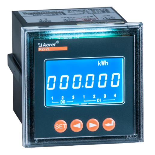 Acrel Single Phase DC Power Analyzer PZ72L-DE/C Panel Mounted DC0-1000V RS485 Smart Digital Energy Meter