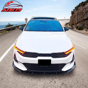 Para Kia Optima 2021-2024 K5/25 GT, Alerón Inferior de Parachoques Delantero de 3 Piezas en Negro Brillante PP, Kit de Carrocería de Alta Calidad - Product Image 2