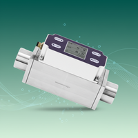 Débitmètre massique thermique pour la surveillance de l'air comprimé, protection IP65, OEM disponible, précision 1,5 % FS, débit de 3 à 200 m³/h
