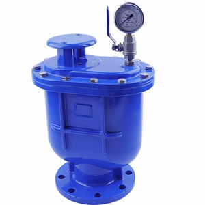 วาล์วควบคุมน้ำแบบไดอะแฟรม <span class=keywords><strong>CARX</strong></span> <span class=keywords><strong>CARX</strong></span>-16Q พร้อมระบบปล่อยลมเร็ว DN25-200 ผลิตจากเหล็กดัดคอมโพสิต พร้อมหน้าแปลนวาล์วไอเสีย  ซีลยาง EPDM - Product Image 1